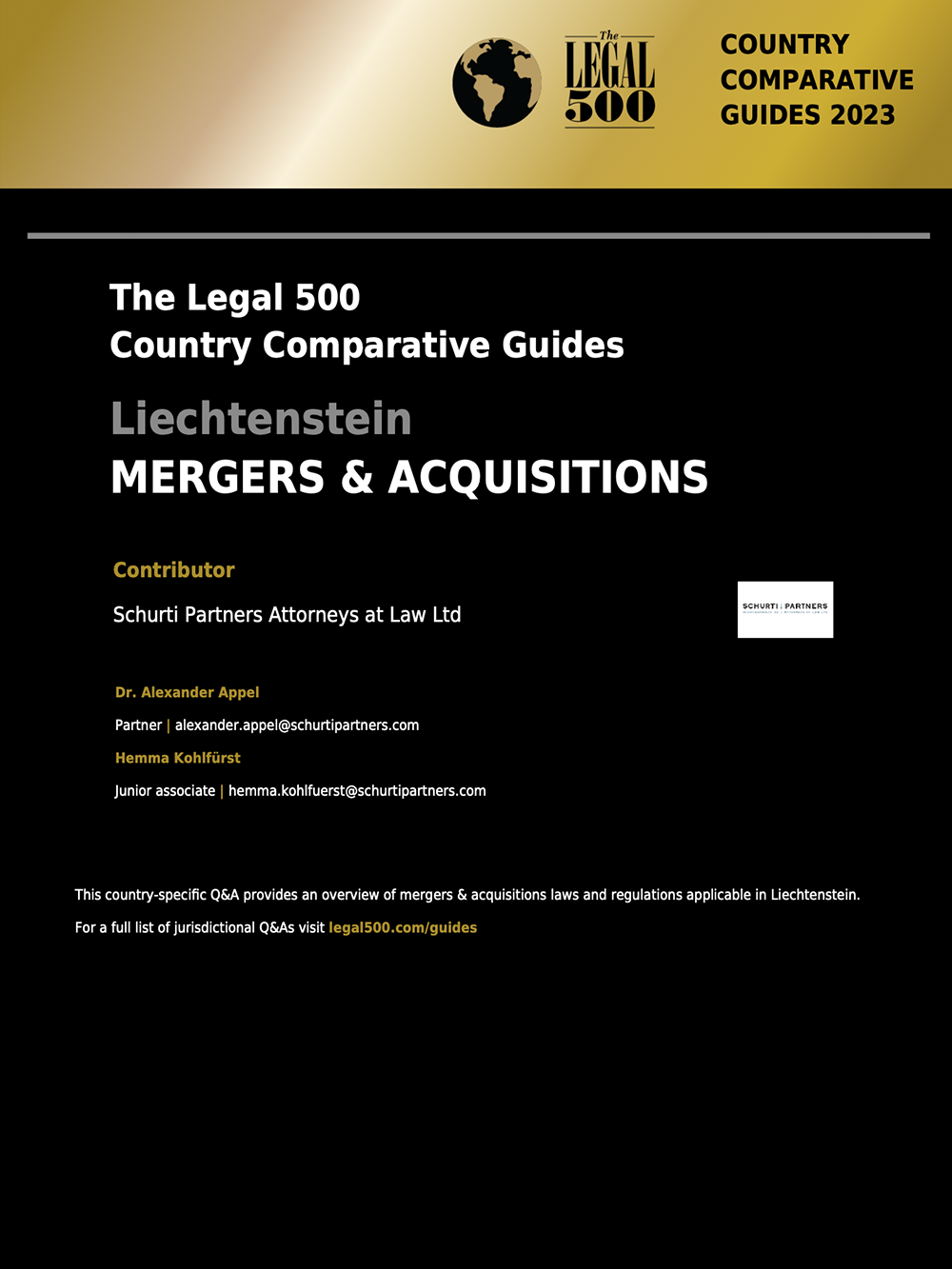 The Legal 500 | Mergers & Acquisitions 2023